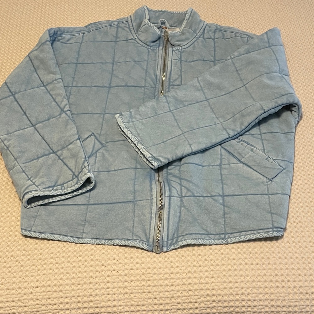 NWT Free People Dolman Quilted knit jacket